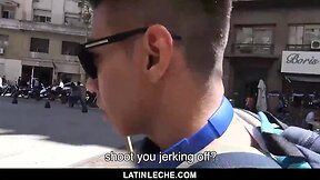 Round ass jock jonathan gets paid to suck dick on camera latino leche