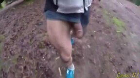 Muscly man showing his pecker