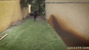 Bare men of asia police and gay xxx clip suspect on the run, gets