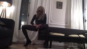 TRAVESTI CD TS TV SISSY EXHIB COLLANTS PANTYHO night