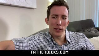 Huge prick stepbrother licking and banging perfect butt-hole