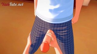Yaoi 3d naru x shiro [yaoiotube’s mascot] masturbation, cock sucking & anal