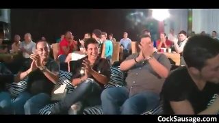 Cowboy stripper gets cock sucked