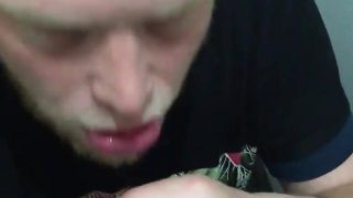 Airport toilet sperm swallow deepthroat