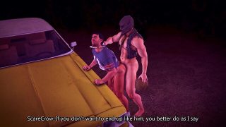 001: outdoor fetish threesome with big cocks and gay sex