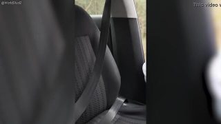 Muscular cab driver receives handjob for cash in the woods // worldstudz adventure