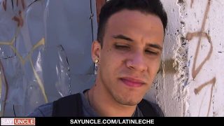 Latinleche straight latin paid to ride mammoth not cut pecker