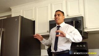 Nextdoorstudios teenager gamer pays rent with sugary bum
