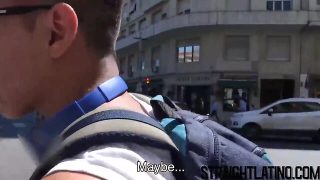 Pretty teen latin being barebacked and fed with semen in pov