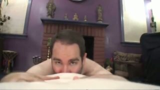 Straight Bear Playing Alone