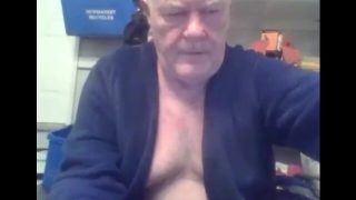 grandpa cum on webcam – scene 17