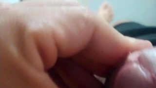 Big cock alpha master amateur bareback breeding: enlargement of the penis hole with the help of the silicone barrier